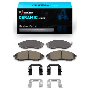 Nissan Frontier Brake Pads - Front - R1 Concepts - R1 Ceramic - `00-`04
